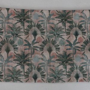 Mantel Rectangular Palmeras Verdes