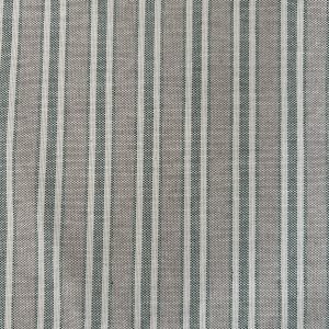 Tela resinada color lino rayas verdes y blancas